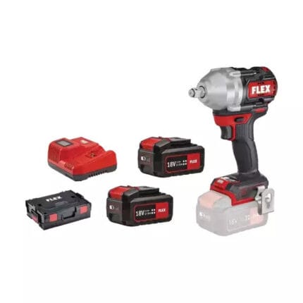 Μπουλονόκλειδο μπαταρίας FLEX IW 1/2" 750 18.0-EC Pack