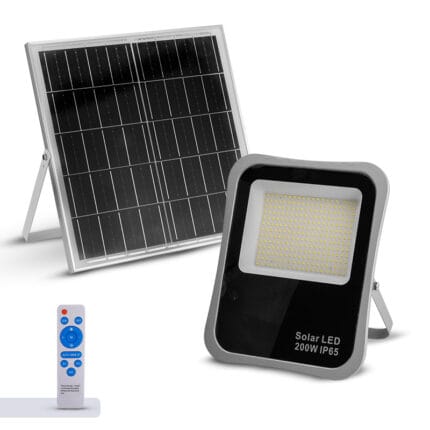 BORMANN BLF2550 Αδιάβροχος ηλιακός προβολέας 200W